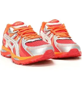 Asics Gel-Sekiran Bright Red Orange Metallic Silver